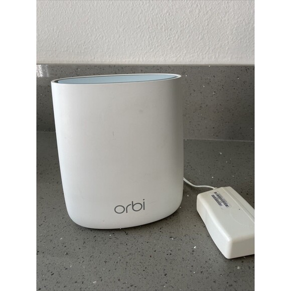 NETGEAR Orbi Model RBR20 Router White Satellite Home Mesh WiFi Tri-band READ - Picture 1 of 7